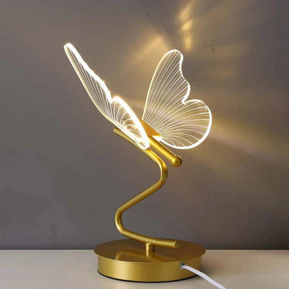 Luxury Butterfly LED Table Lamp - ButterflyLuxe 4