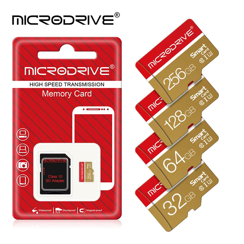 MicroDrive MicroSD card Class 10 UHS-I U3 Memory card High Speed TF card 1