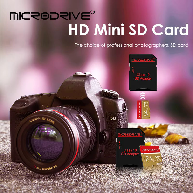 MicroDrive MicroSD card Class 10 UHS-I U3 Memory card High Speed TF card 3