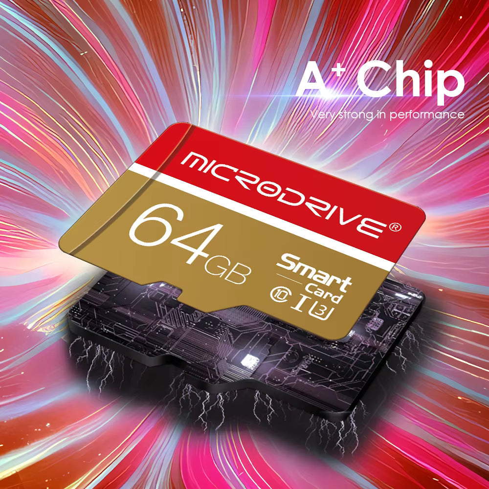 MicroDrive MicroSD card Class 10 UHS-I U3 Memory card High Speed TF card 8