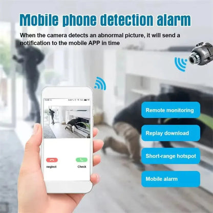 Mini 1080P WiFi HD Security Camera with Night Vision and Motion Detection (Wired Power Supply) 6