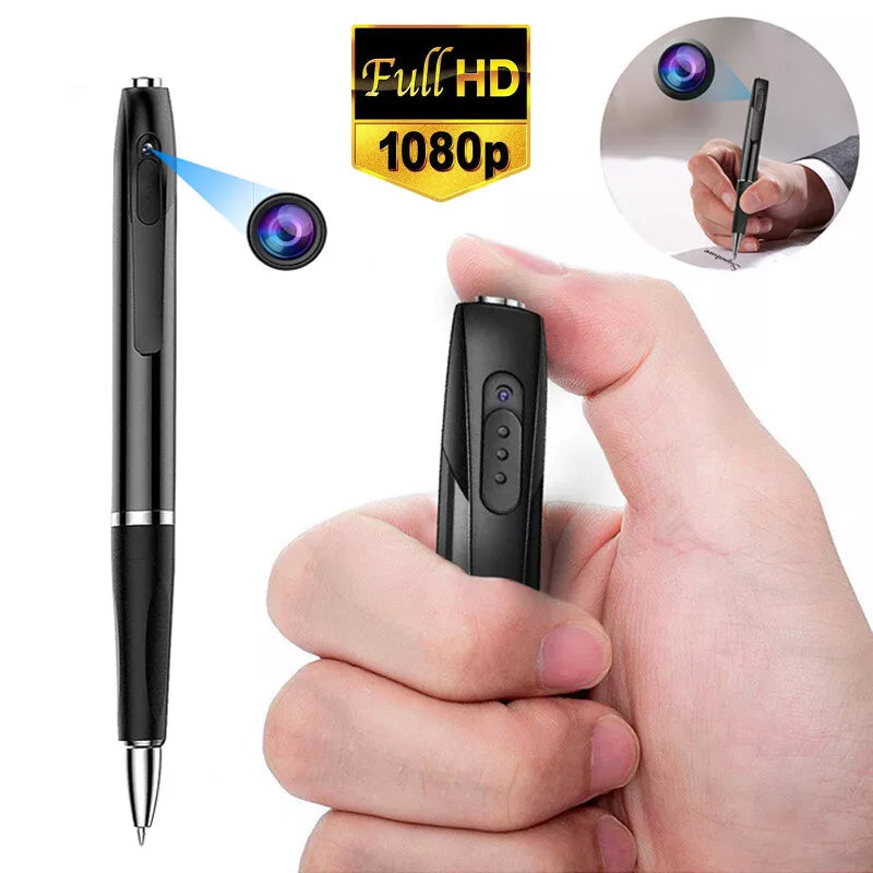 Mini Camera Pen Pocket Digital Voice Video Recorder for Business Conference 1080P Wearable Body Micro Cam Security Cameras 3