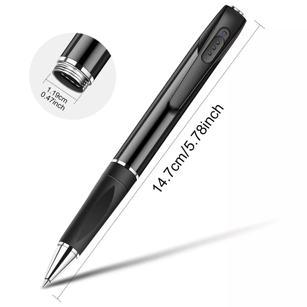 Mini Camera Pen Pocket Digital Voice Video Recorder for Business Conference 1080P Wearable Body Micro Cam Security Cameras 5