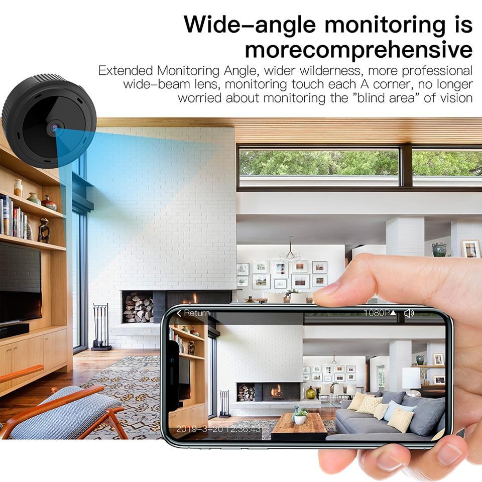 Mini WiFi Camera 1080P HD IR Night Vision Home Security Camera Baby Monitor 1