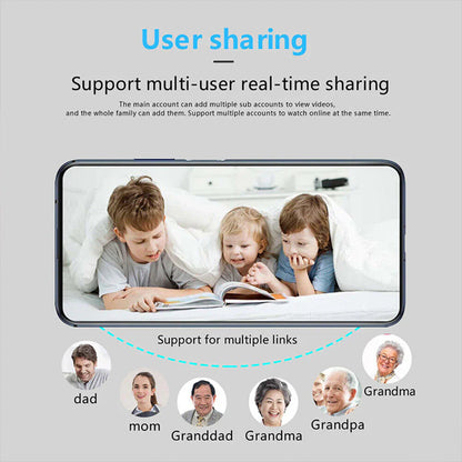 Mini WiFi Camera 1080P Night Vision Motion Alerts Remote Control Easy App Installation Home Security 2025 7