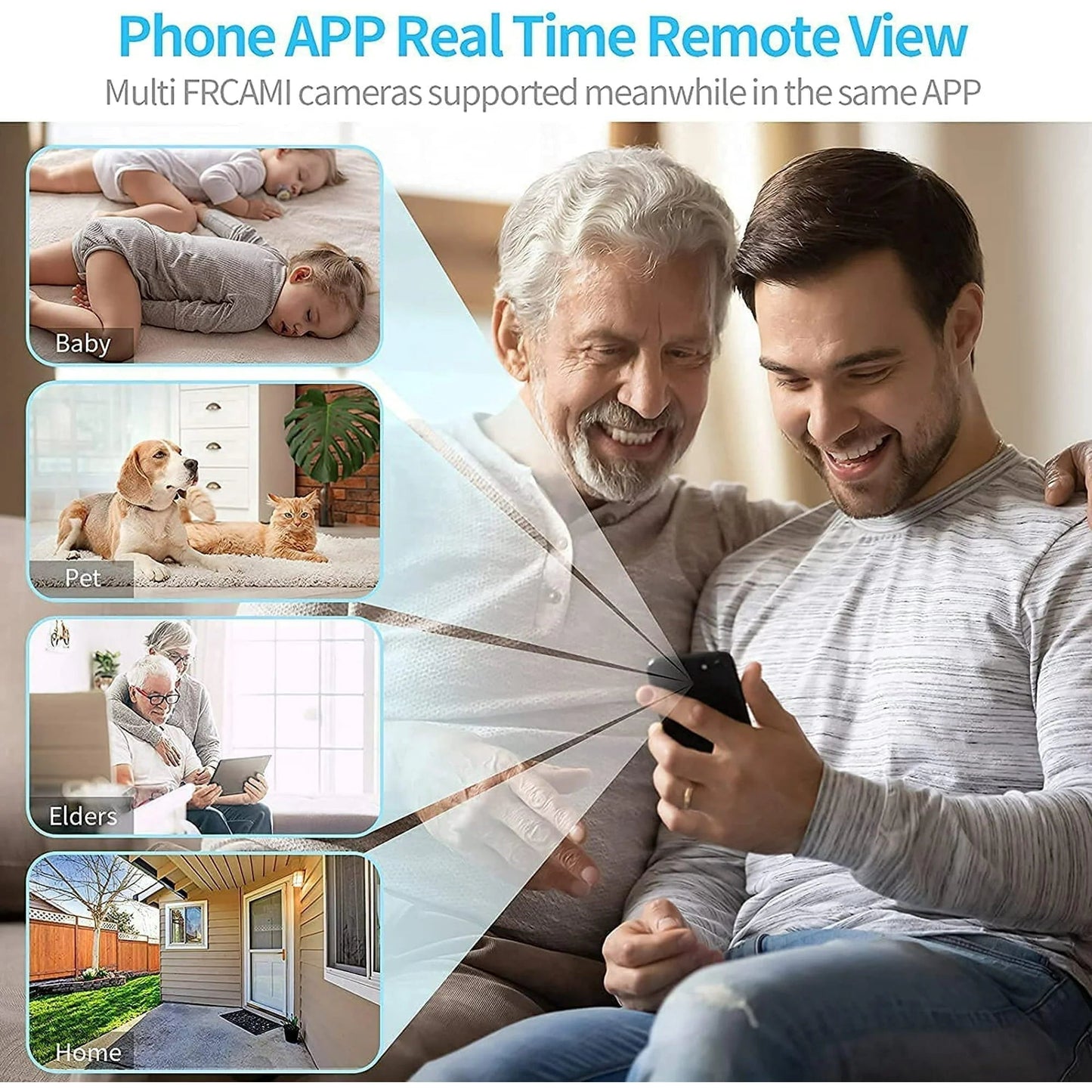 Mini Wireless Magnetic Camera with Audio and Video Live Feed 1