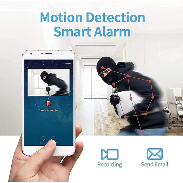 Mini Wireless Magnetic Camera with Audio and Video Live Feed 5