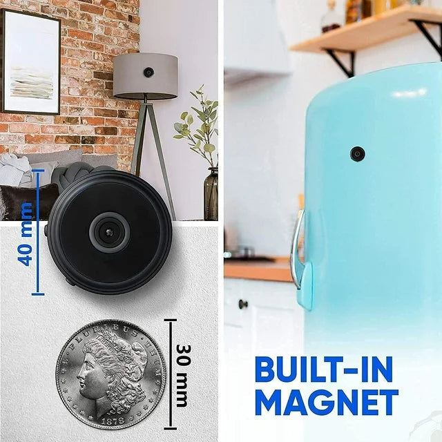 Mini Wireless Magnetic Camera with Audio and Video Live Feed 6