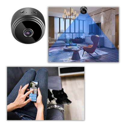 Mini Wireless Security Camera Magnetic Mount Indoor WiFi Camera Trap 2025 Night Vision Motion Alerts 1