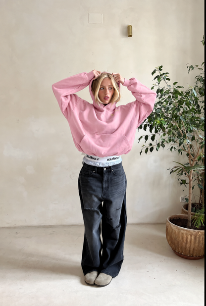 Women's Hoodie – Graphic Back Print, Oversized Fit