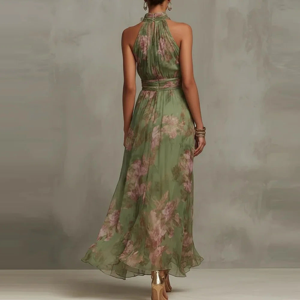 Natalie Floral Maxi Wedding Guest Dress 1