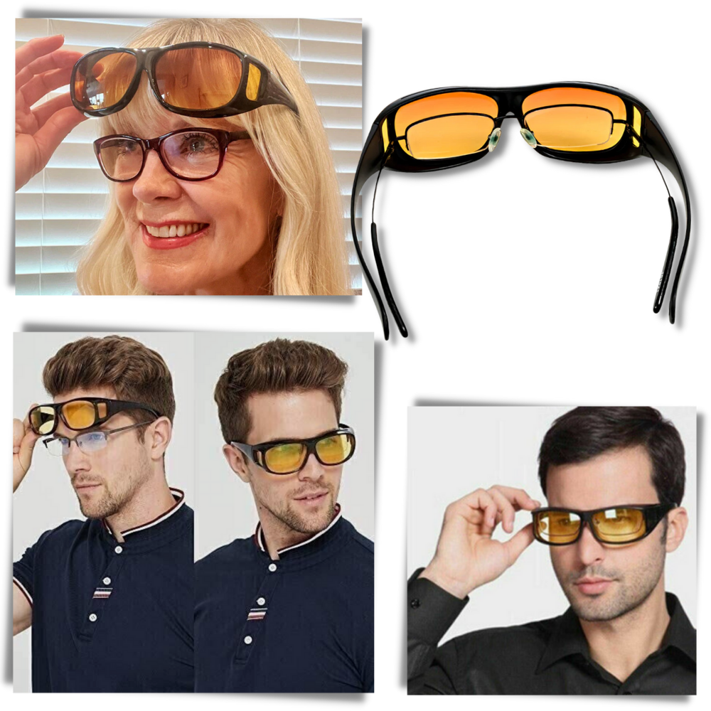 Night Driving Clarity Glasses - Polarized Night Vision for Safer Driving 1