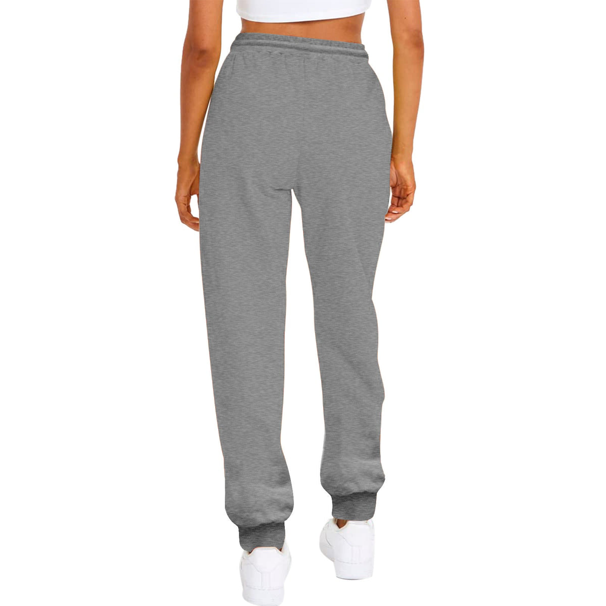 Women's Jogger Pants – High-Waisted, Drawstring