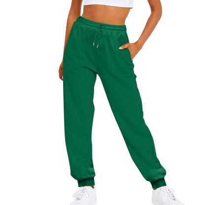 Women's Jogger Pants – High-Waisted, Drawstring