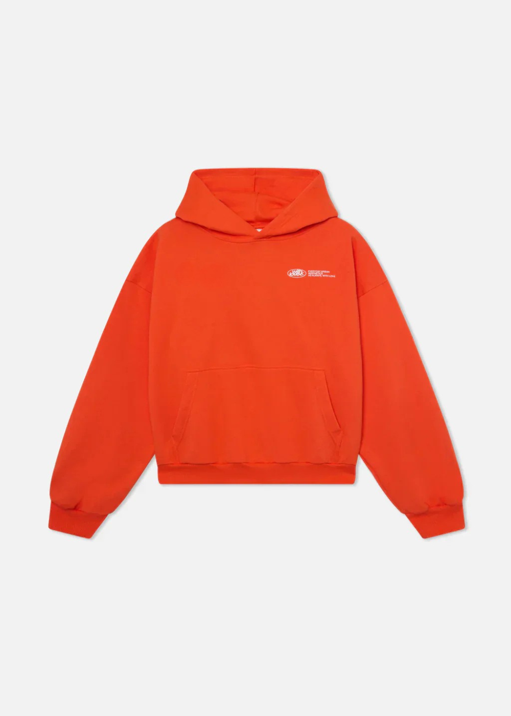 Women's Oversized Hoodie – Graphic Back Print, Fleece
