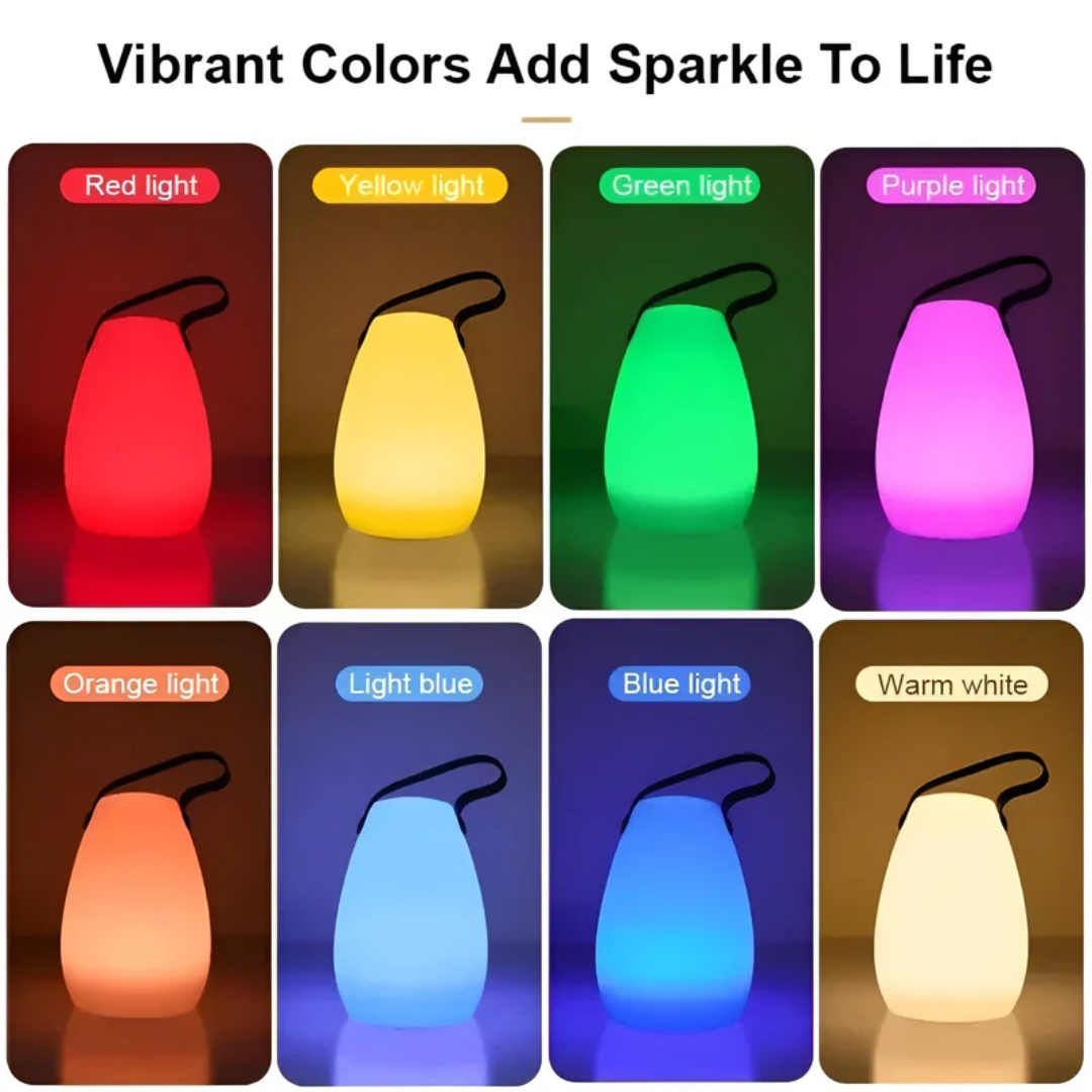 Portable Waterproof Wireless Table Lamp - RadianceFlex 2