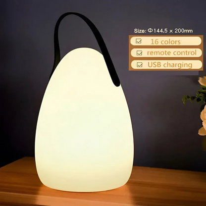Portable Waterproof Wireless Table Lamp - RadianceFlex 6