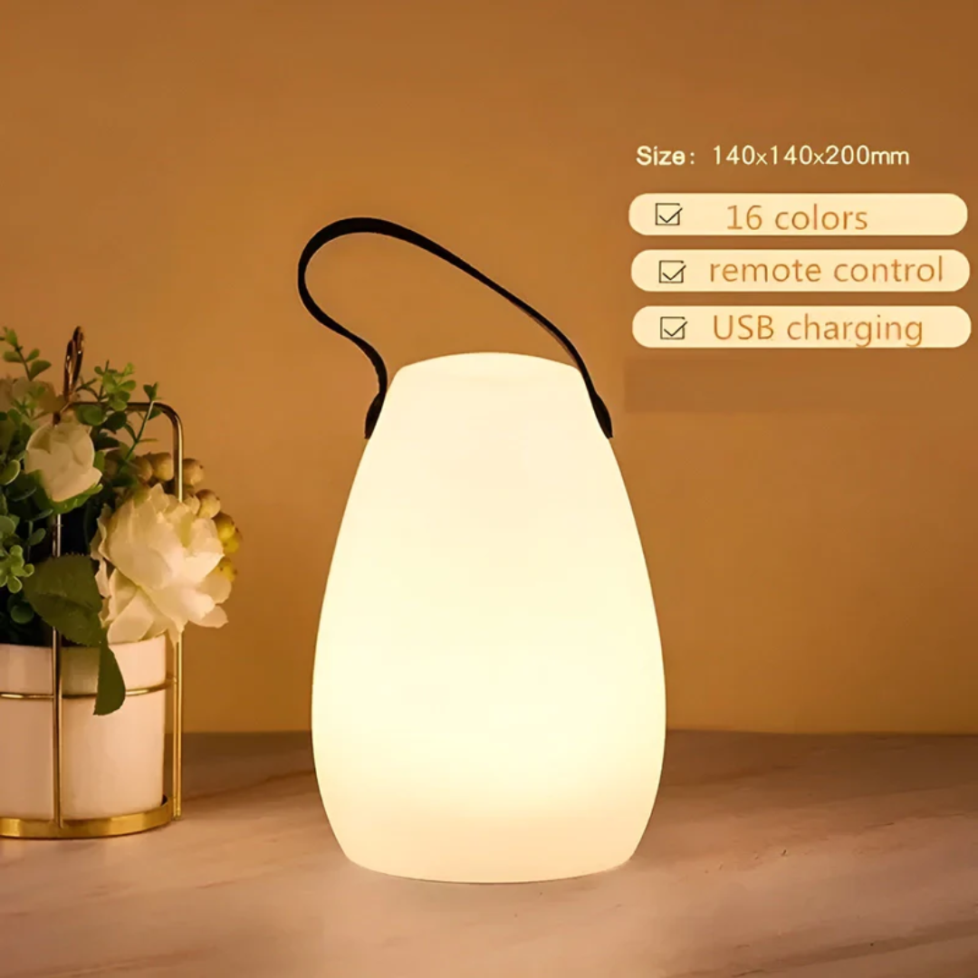 Portable Waterproof Wireless Table Lamp - RadianceFlex 8