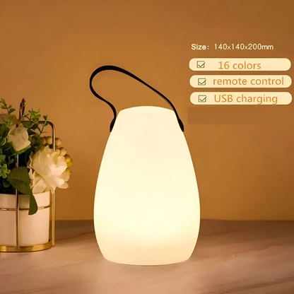 Portable Waterproof Wireless Table Lamp - RadianceFlex 8