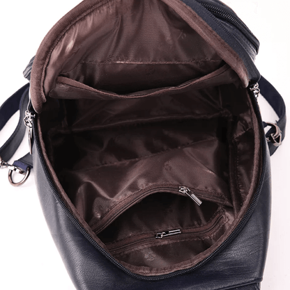 Premium Water-Resistant Leather Backpack for Women 7