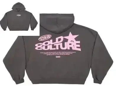 Women's Oversized Hoodie – Back Graphic Print, Relaxed Fit