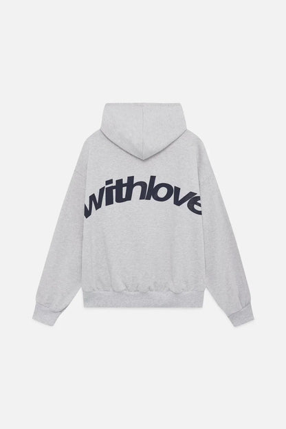 Women's Oversized Hoodie – Graphic Back Print, Fleece