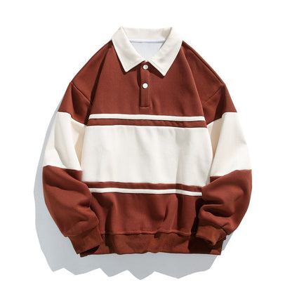 Men's Cotton Sweatshirt Striped