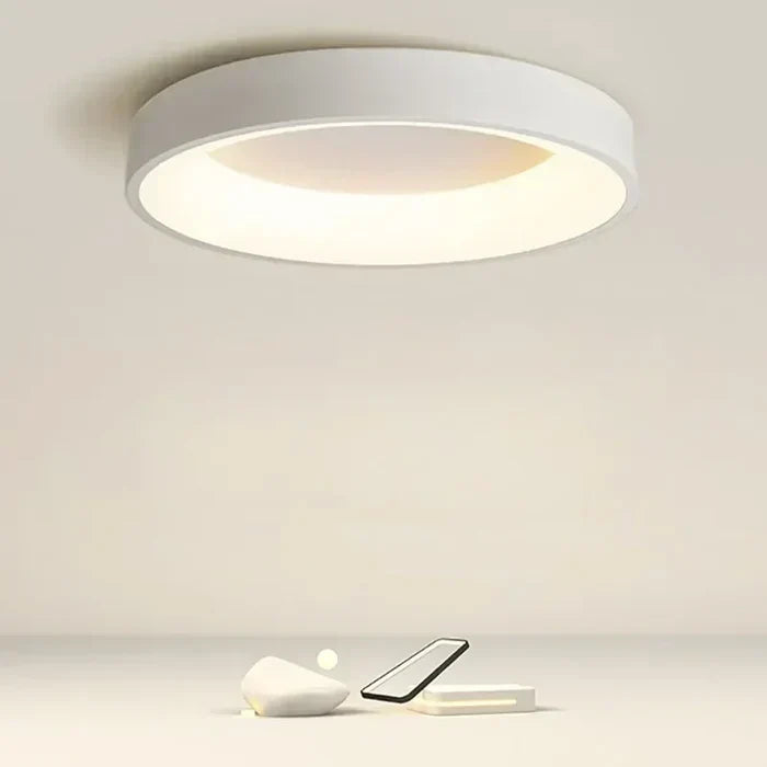 Scandinavian Round LED Ceiling Lamps - NordicGlow 0
