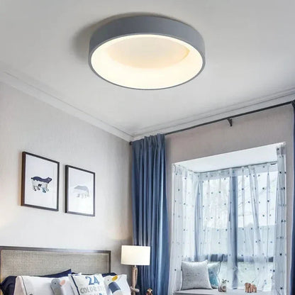 Scandinavian Round LED Ceiling Lamps - NordicGlow 1