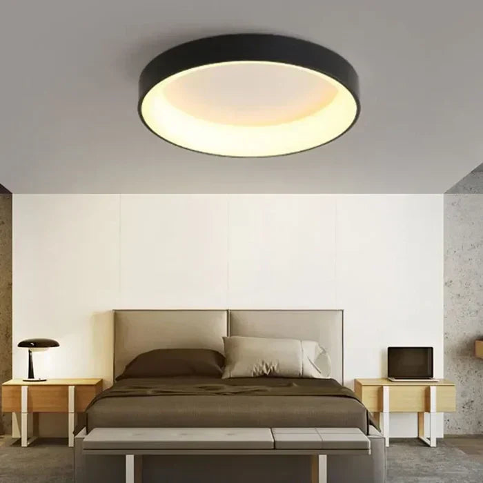 Scandinavian Round LED Ceiling Lamps - NordicGlow 2
