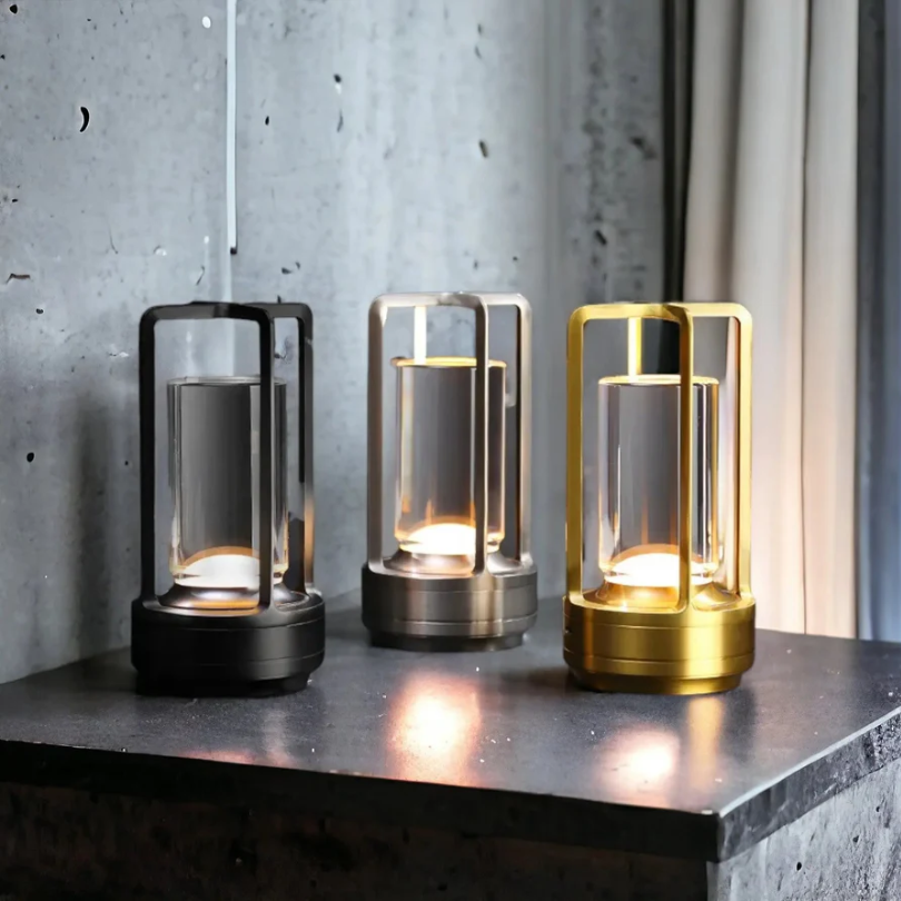 Scandinavian Wireless LED Table Lamp - NordicaGlow 2