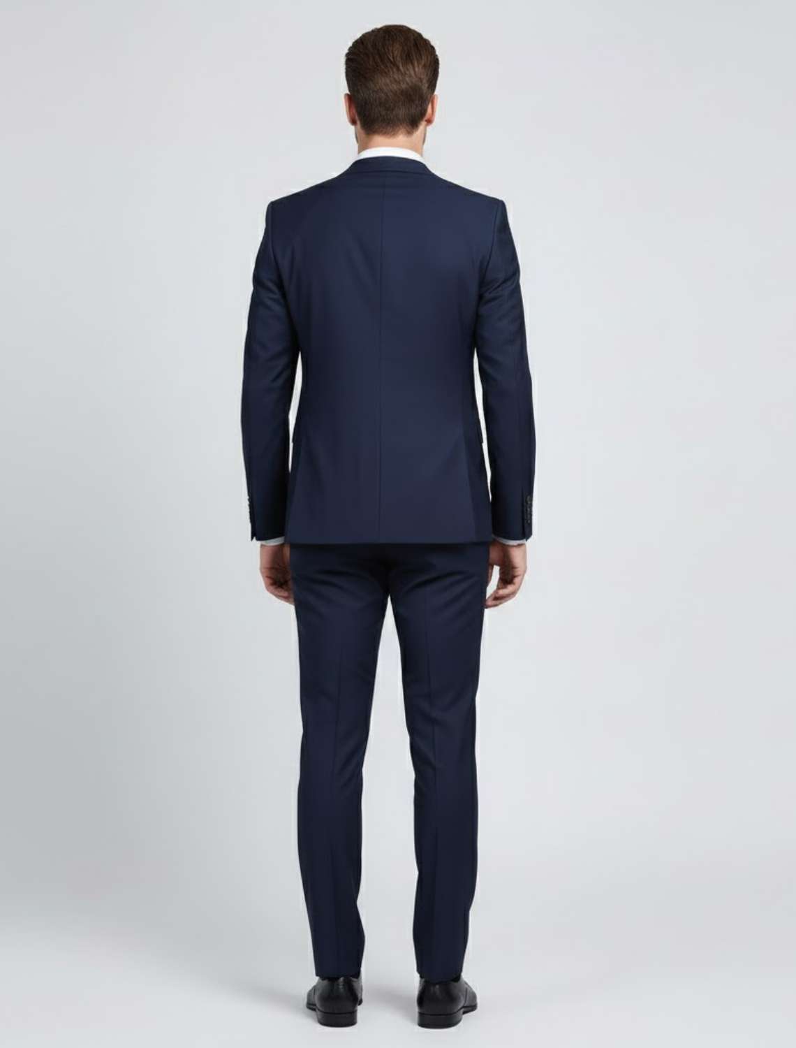 Men's Single-Breasted Slim Fit Two Piece Suit with Notch Lapel