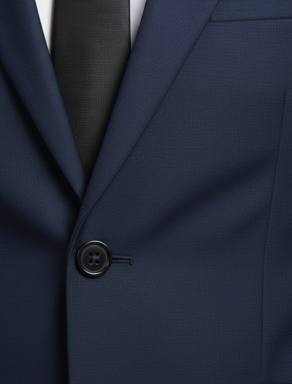 Men's Single-Breasted Slim Fit Two Piece Suit with Notch Lapel