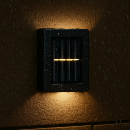 SolarGlow™ Luxe Solar Wall Lights – Wireless, Stylish & Ready for Balmy Evenings 7