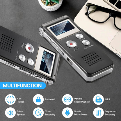 Voice Recorder Voice-controlled Mini Recorder for Lectures 5