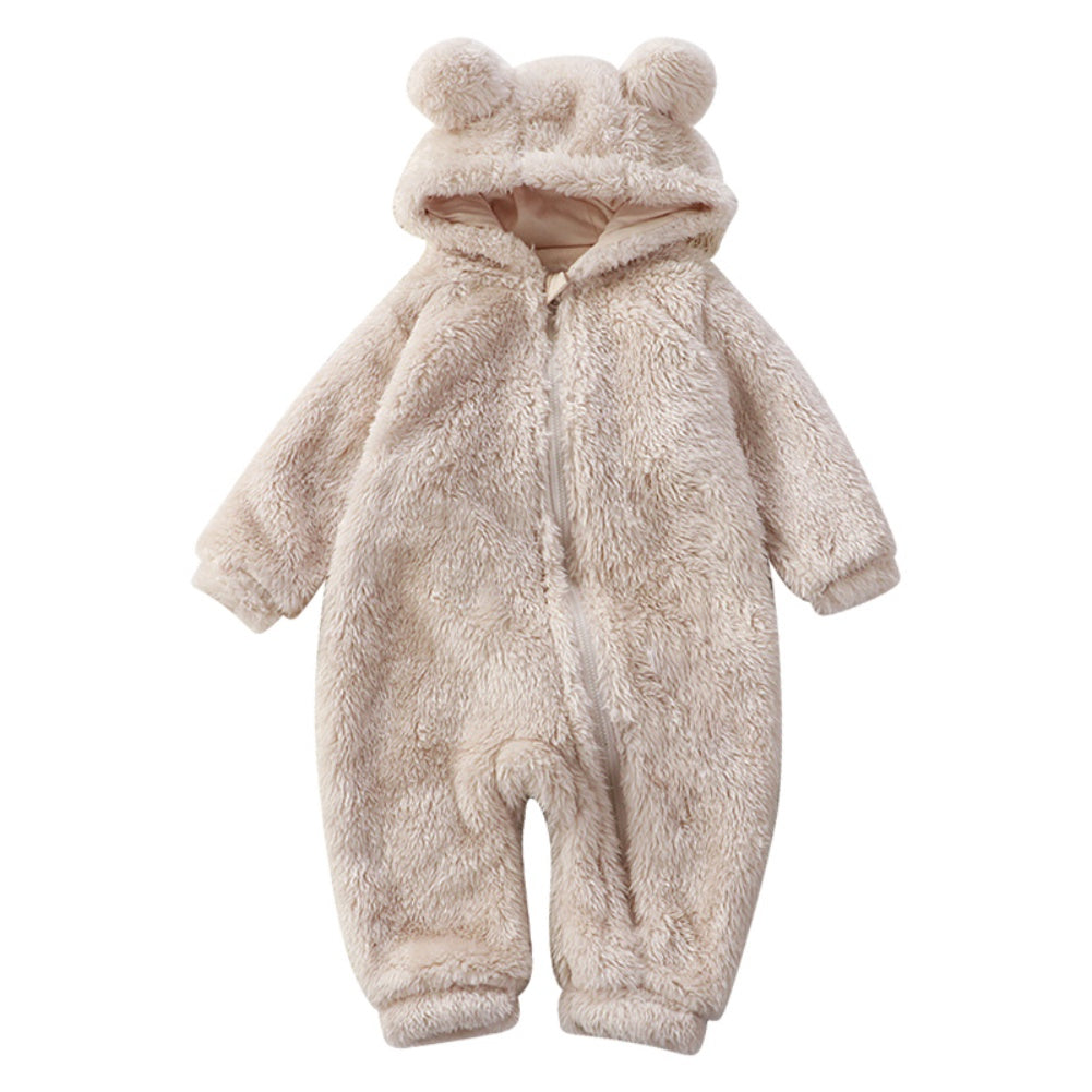 Warm and Adorable Bear Onesie for Babies 0