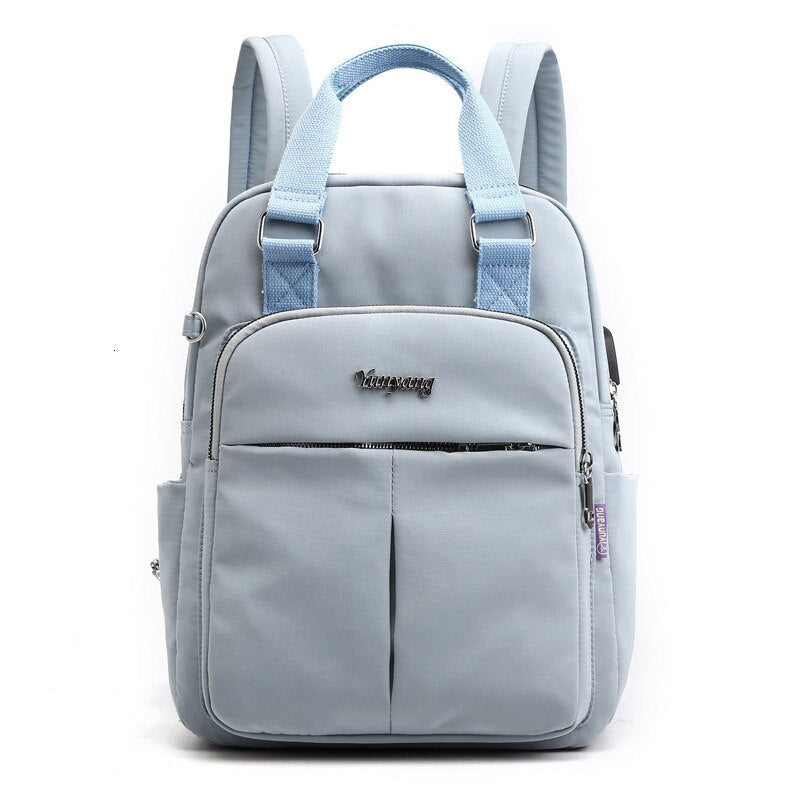 Water-Resistant USB Charging Anti-Theft Backpack – Multi-Compartment Design 4