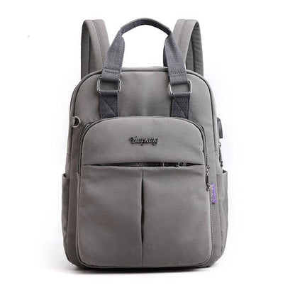 Water-Resistant USB Charging Anti-Theft Backpack – Multi-Compartment Design 5