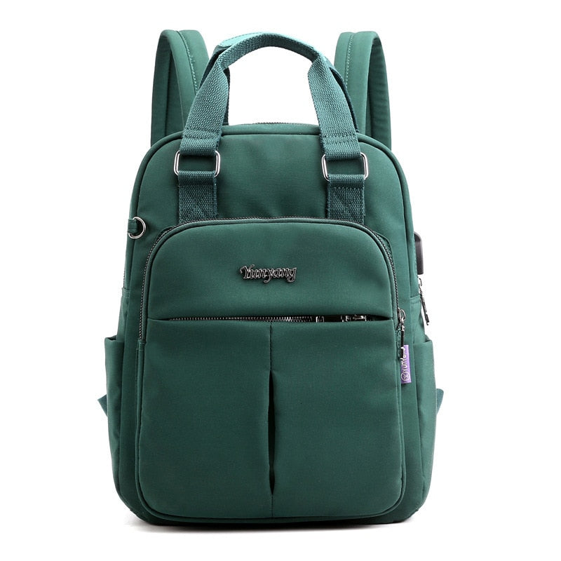 Water-Resistant USB Charging Anti-Theft Backpack – Multi-Compartment Design 6