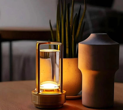 Waterproof and Portable Crystal Table Lamp - AuroraGlow 1