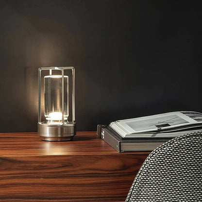 Waterproof and Portable Crystal Table Lamp - AuroraGlow 10