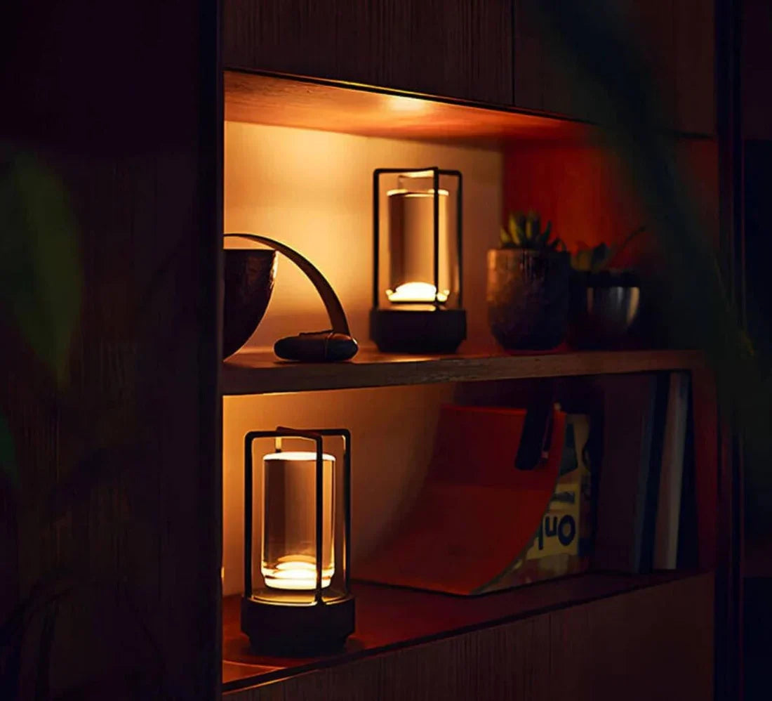 Waterproof and Portable Crystal Table Lamp - AuroraGlow 2