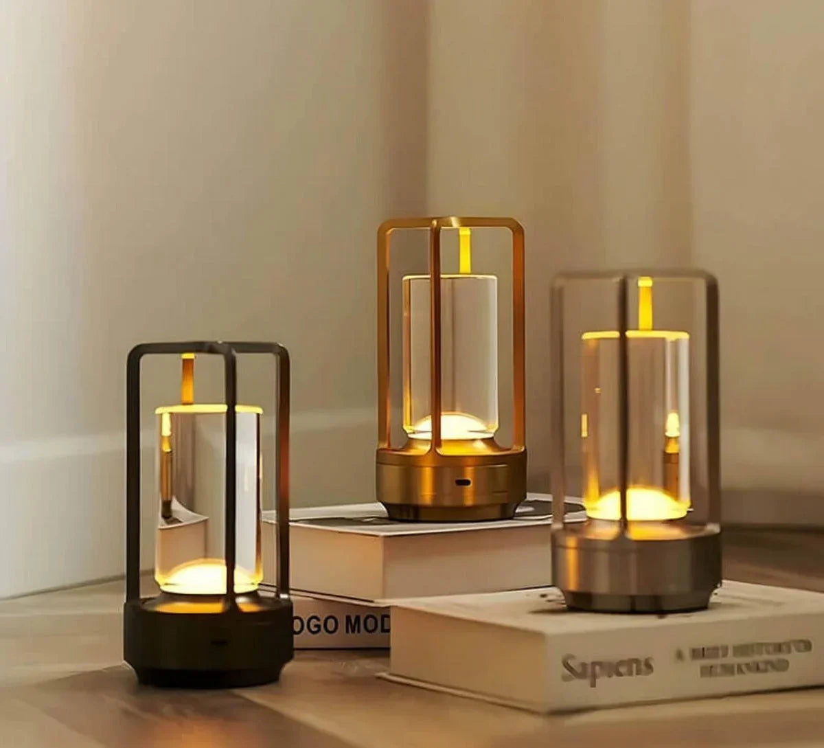 Waterproof and Portable Crystal Table Lamp - AuroraGlow 5