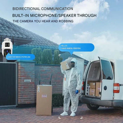 Wireless 4K Security Camera with Solar Panel – DualGuard 4K 4