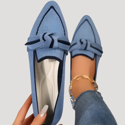 Chloe | Women's Comfort Pointed Toe Loafers Flat Shoes