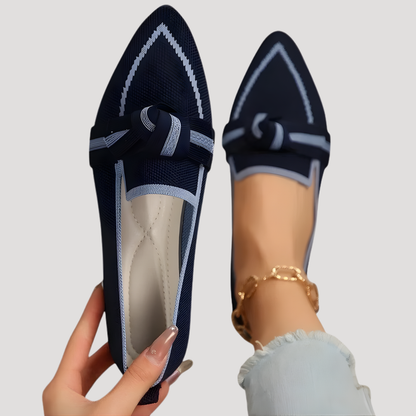 Chloe | Women's Comfort Pointed Toe Loafers Flat Shoes