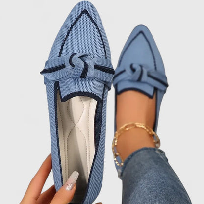 Women's Orthopedic Pointed Toe Flats Buckle