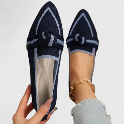 Women's Orthopedic Pointed Toe Flats Buckle