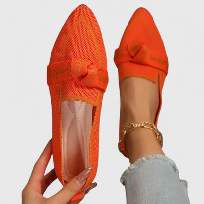 Women's Orthopedic Pointed Toe Flats Buckle