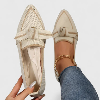 Women's Orthopedic Pointed Toe Flats Buckle